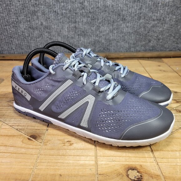 Xero HFS Women's Size 10 Running Minimalist Shoes Slate Grey White Lace Up - Picture 1 of 10